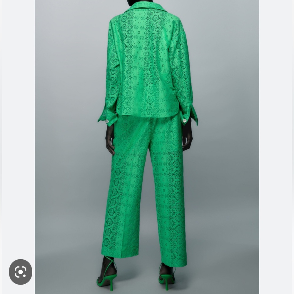 Zara cropped lace pants - Picture 5 of 5